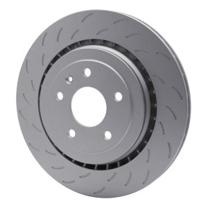 Chevrolet Corvette Brake Rotor (1) - Rear - R1 Concepts - GEOSPEC Coated Rotor - Slotted - `15-`19